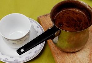 Türk kahvesi yapılışı