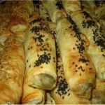 Kıymalı rulo börek