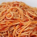 Biber salçalı spagetti makarna