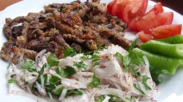 Rezept Mit Leberschaschlik In Einer Pfanne Rezepte Rezepte Gesunde Rezepte Fleischrezepte