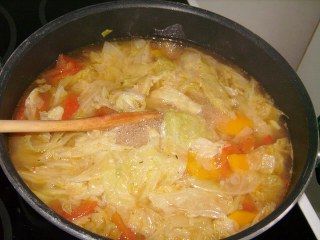 Lahana çorbası resimli tarif