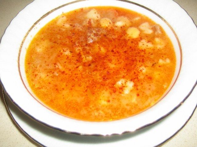 Mantı çorbası