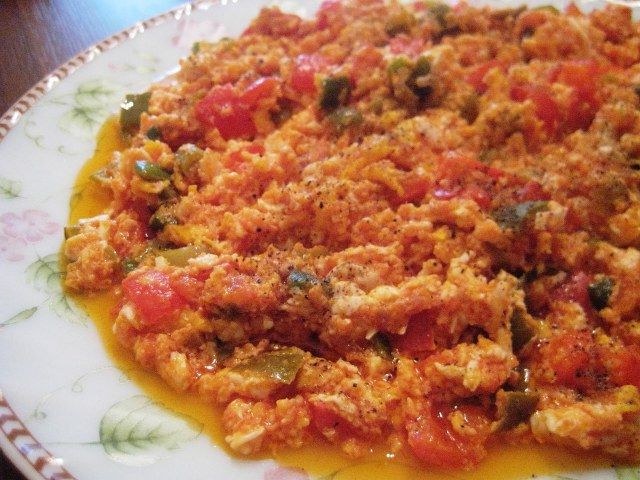 Menemen yemeği