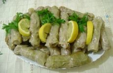 Zeytinyağlı lahana sarması