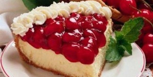 Vişneli cheesecake