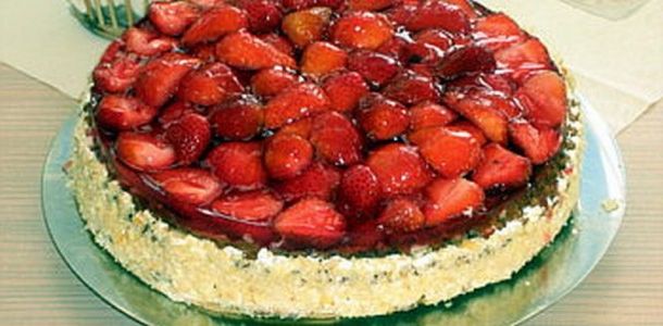 Çilekli tart