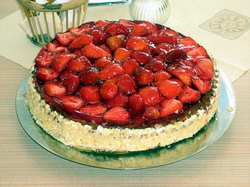 Çilekli tart