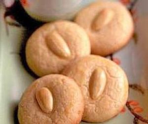 Bademli kurabiye resimli