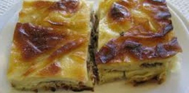 Kıymalı börek