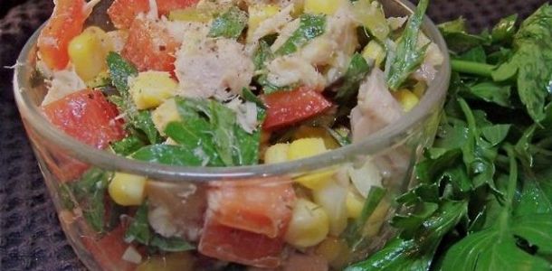 Ton balıklı salata