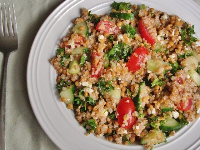 Bulgur salatası