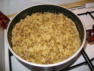 Mercimekli bulgur pilavı yapılışı