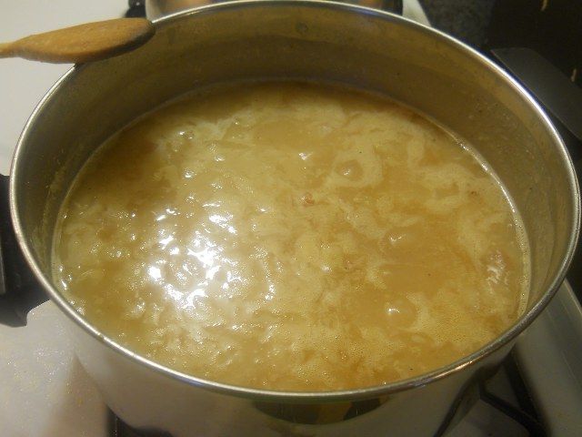 Patates çorbası yapımı