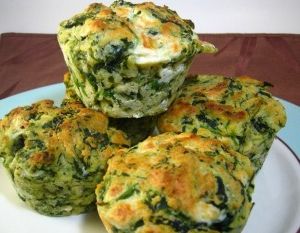 Ispanaklı muffin