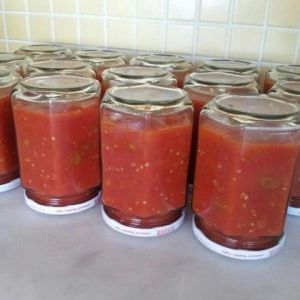 Kışlık domates sos