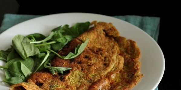 Yulaf ezmeli omlet