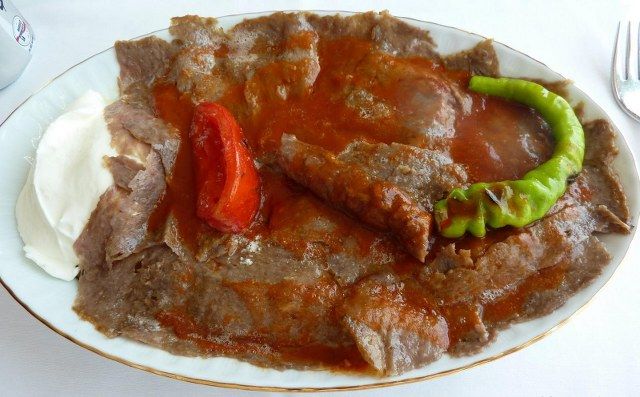 İskender kebap