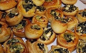 Peynirli papatesli börek rulo