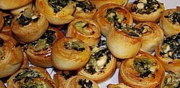 Peynirli papatesli börek rulo