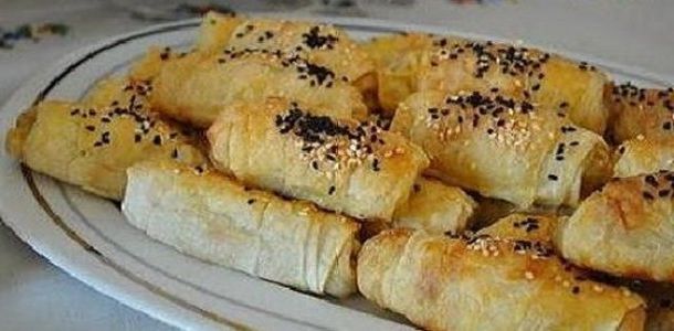 Mantarlı Rulo Börek Videosu Mantarlı Rulo Börek Videosu